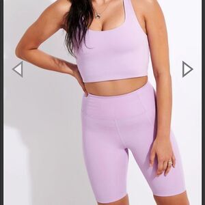 Girlfriend Collective High waisted Bike Shorts NWT